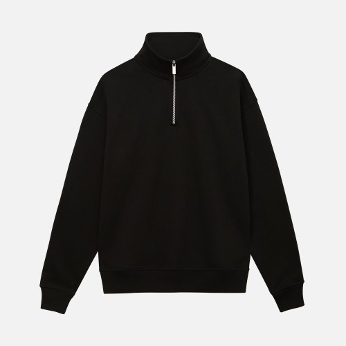 Толстовка на молнии унисекс Флоу (Flow), черная