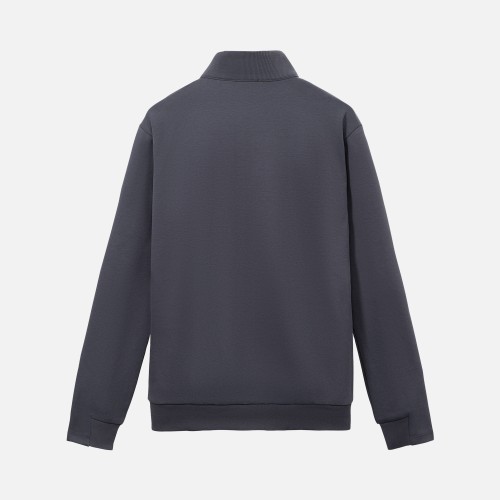 Толстовка на молнии ASTIN антрацит, размер S/M