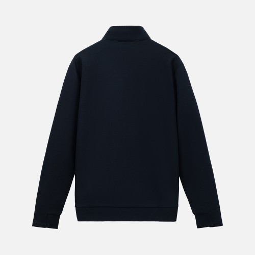 Толстовка на молнии ASTIN темно-синяя, размер L