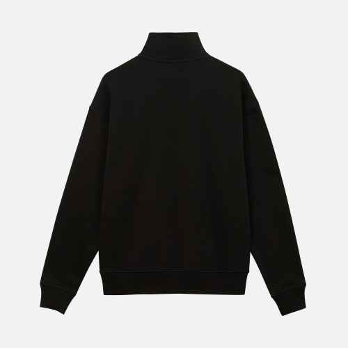 Толстовка на молнии унисекс Флоу (Flow), черная