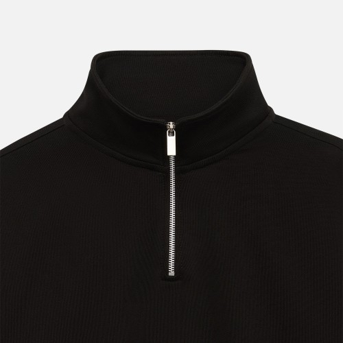 Толстовка на молнии унисекс Флоу (Flow), черная