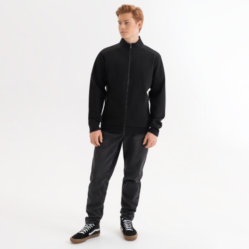 Толстовка на молнии ASTIN черная, размер XXL