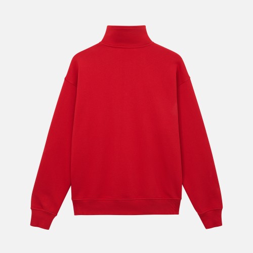 Толстовка на молнии унисекс Флоу (Flow), красная