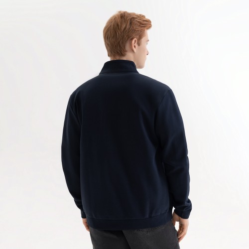 Толстовка на молнии ASTIN темно-синяя, размер S/M