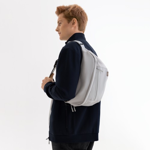 Толстовка на молнии ASTIN темно-синяя, размер S/M