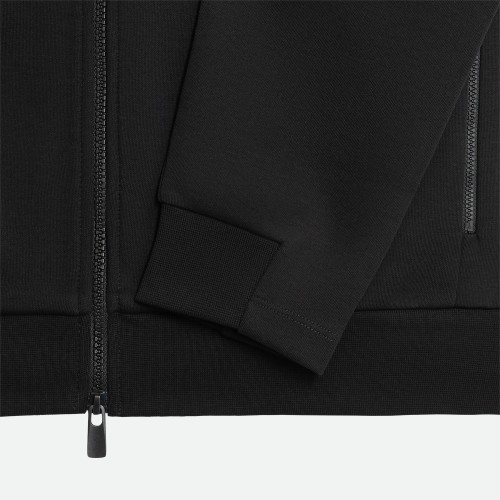 Толстовка на молнии ASTIN черная, размер XXXL