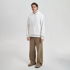 Худи релакс унисекс Адвенче (Adventure), белый