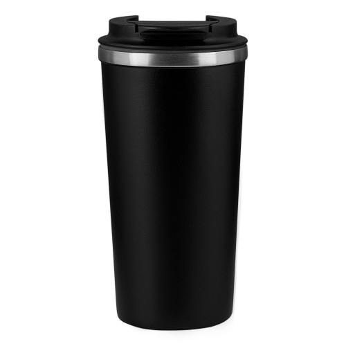 Подарочный набор Форгес (Forges), черный (шарф, термокружка)