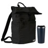 Подарочный набор Палермо (Palermo), Бостон (Boston), черный/синий (рюкзак, термокружка)