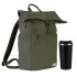Подарочный набор Палермо (Palermo), Бостон (Boston), зеленый/черный (рюкзак, термокружка)