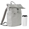 Подарочный набор Палермо (Palermo), Бостон (Boston), серый/белый (рюкзак, термокружка)