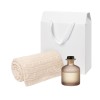 Подарочный набор Мизу (Mizu), Фадо (Fado), бежевый (диффузор, плед)