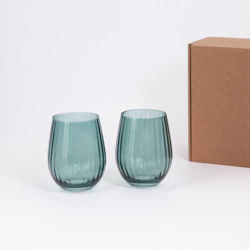 Подарочный набор 2 стакана для воды Капри (Capri)