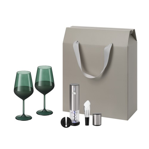 Подарочный набор Эмеральд (Emerald), Винтаро (Vintaro) (2 бокала + набор для вина)