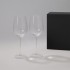 Подарочный набор 2 бокала для вина Бланш (Blanche) в черной коробке