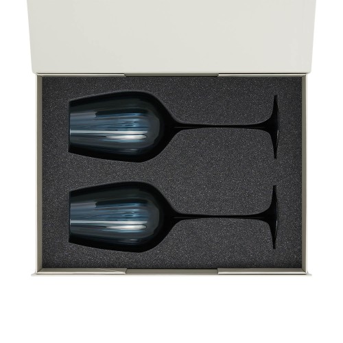 Подарочный набор 2 бокала для вина Тоскана (Toscana) в серой коробке