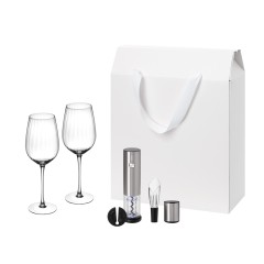 Подарочный набор Бланш (Blanche), Винтаро (Vintaro) (2 бокала + набор для вина)