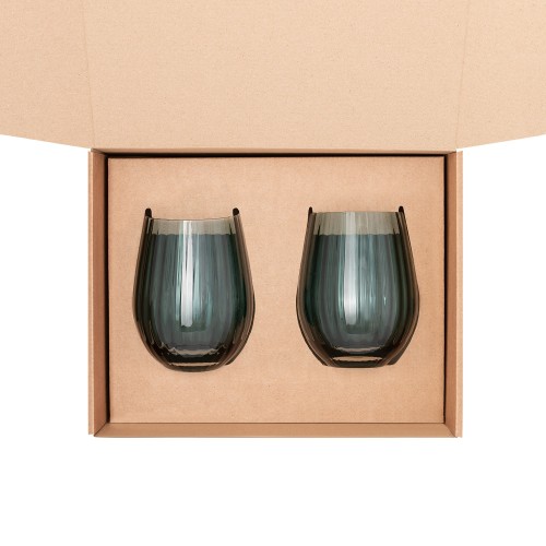 Подарочный набор 2 стакана для воды Капри (Capri)