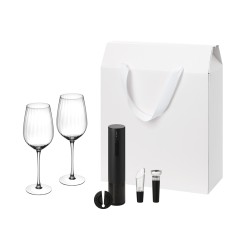 Подарочный набор Бланш (Blanche), Сакраменто (Sacramento) (2 бокала + набор для вина)