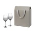 Подарочный набор 2 бокала для вина Мансера (Mancera) в большом подарочном пакете