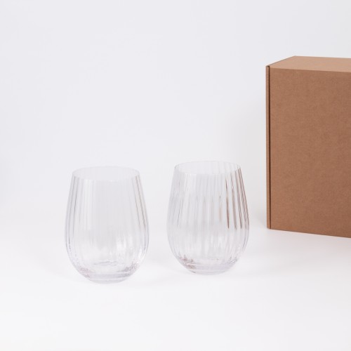 Подарочный набор 2 стакана для воды Бланш (Blanche)