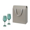 Подарочный набор 2 бокала для вина Капри (Capri) в большом подарочном пакете