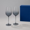 Подарочный набор 2 бокала для вина Мансера (Mancera) в синей коробке