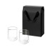 Подарочный набор 2 стеклянных стакана Лунго (Lungo) в коробке-пакете