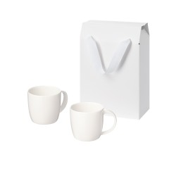 Подарочный набор Дафна (Dafna) в коробке-пакете (две фарфоровых кружки)