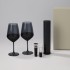 Подарочный набор 2 бокала для вина Блэк Эдишн (Black Edition) + набор для вина Сакраменто (Sacramento) в серой коробке
