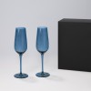 Подарочный набор 2 бокала для шампанского Тоскана (Toscana) в черной коробке Подарочный набор 2 бокала для шампанского Тоскана (Toscana) в черной коробке