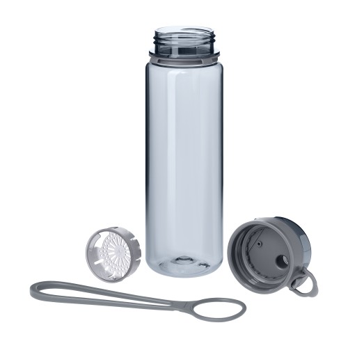 Бутылка для воды Комо (Como), серая