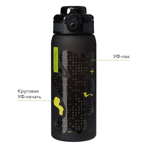 Бутылка для воды Ройс (Roys), черная