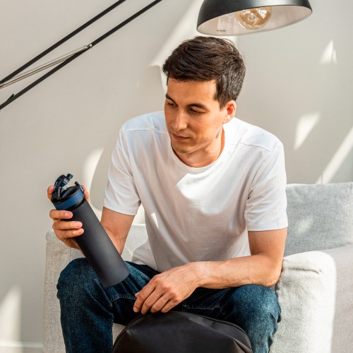 Бутылка для воды Флип (Flip), темно-зеленая