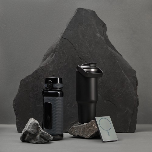 Бутылка для воды Вектор (Vector), черная