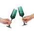 Бокал для шампанского Эмеральд (Emerald), зеленый