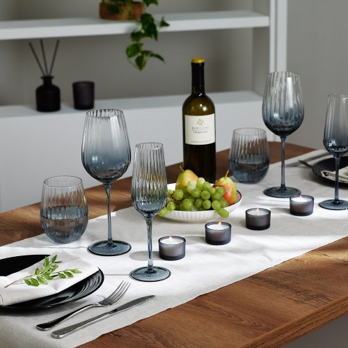 Бокал для шампанского Мансера (Mancera), градиент серый