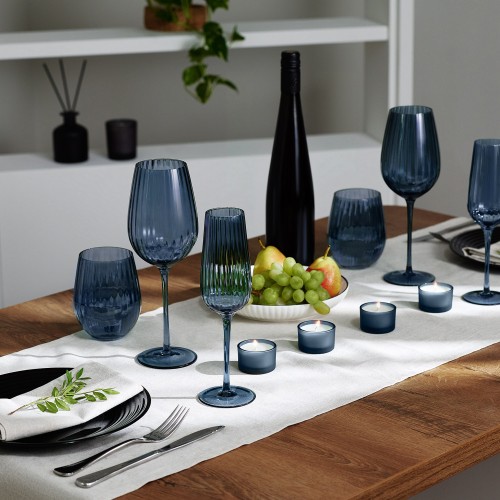 Бокал для шампанского Тоскана (Toscana), синий