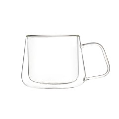 Кружка стеклянная с двойными стенками Дольче (Dolce)