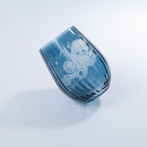 Стакан для воды Тоскана (Toscana), синий