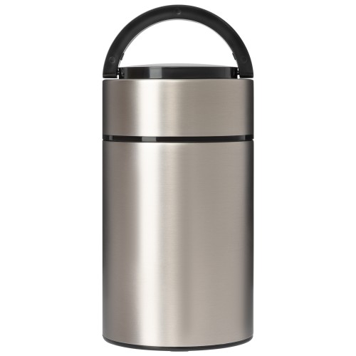 Термос для еды Бенто (Bento), серебряный