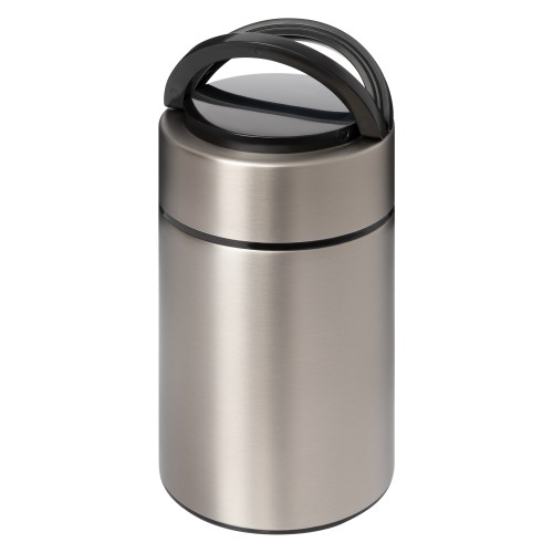 Термос для еды Бенто (Bento), серебряный