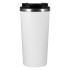Термокружка вакуумная Палермо (Palermo), белая, зернистое покрытие