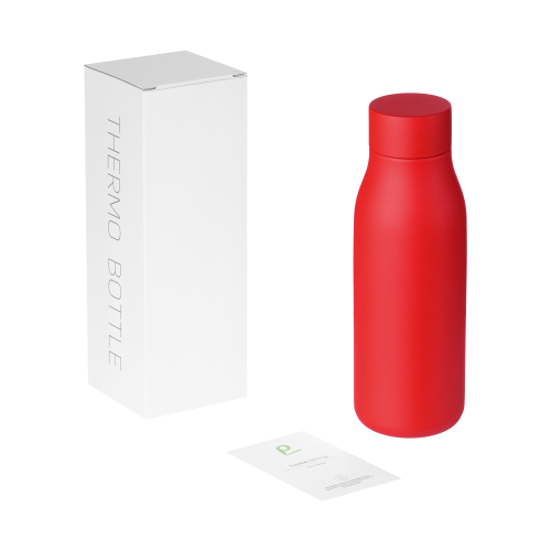 Термобутылка вакуумная герметичная Севилла (Sevilla), красная