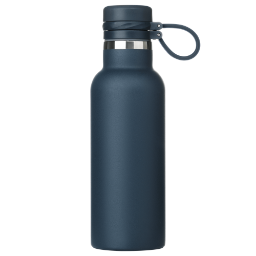 Термобутылка вакуумная герметичная Модена (Modena), синяя