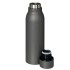 Термобутылка вакуумная герметичная Sorento, серая, зернистое покрытие