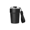 Термокружка вакуумная Monaco, черная