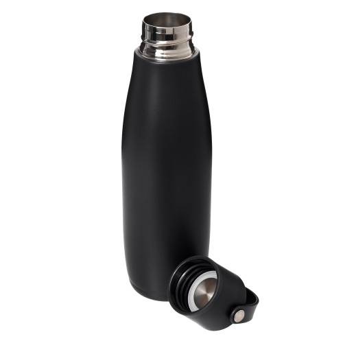 Термобутылка вакуумная герметичная Боска (Bosca), черная