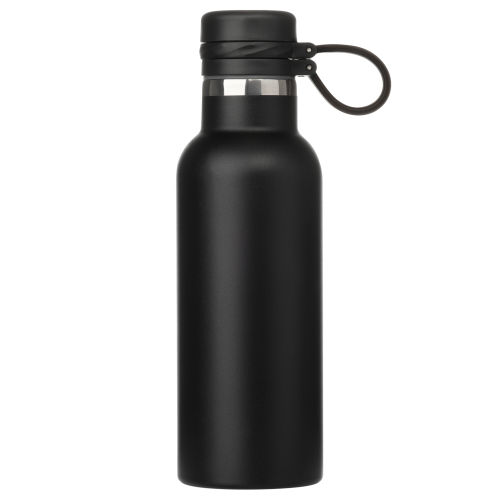 Термобутылка вакуумная герметичная Модена (Modena), черная