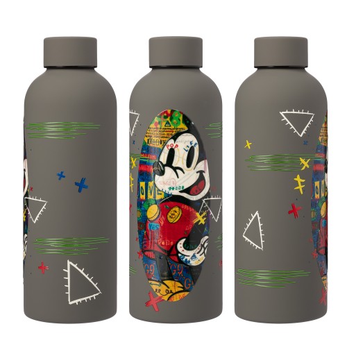 Термобутылка вакуумная герметичная Прима (Prima), серая